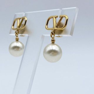 【超美品・大人気】ヴァレンティノ ピアス イヤリング レディース パール 真珠