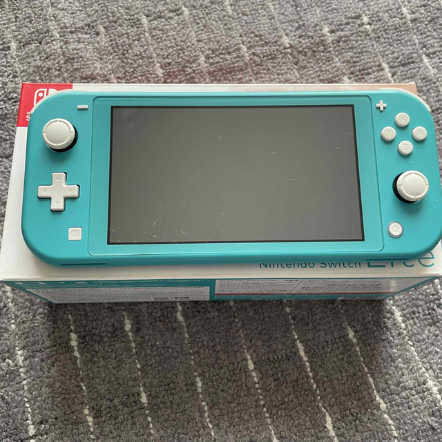 Nintendo Switch Lite ターコイズ 箱、充電器、ケース付き www