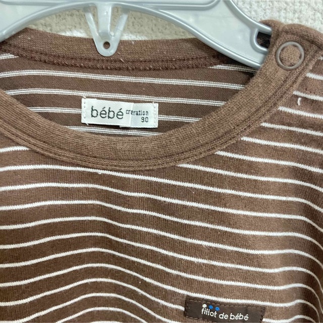 BeBe(ベベ)の23 フィヨデベベ　長袖トップス キッズ/ベビー/マタニティのキッズ服男の子用(90cm~)(Tシャツ/カットソー)の商品写真