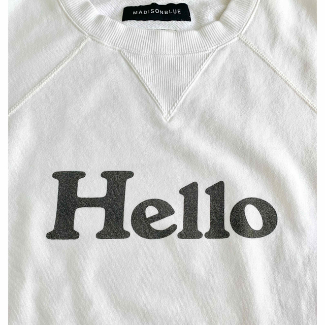 01サイズ HELLO SWEAT L/S URAKE DYED