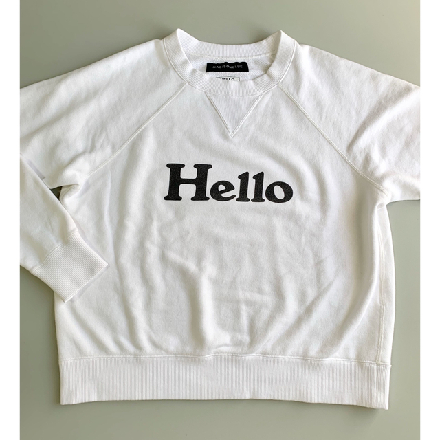 01サイズ HELLO SWEAT L/S URAKE DYED