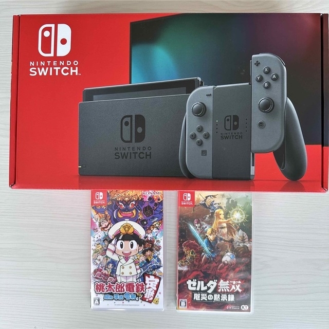 【美品】任天堂switch 本体　グレー