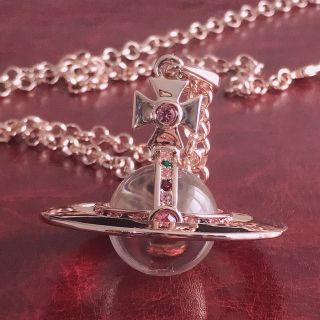 ヴィヴィアン(Vivienne Westwood) ネックレス(ピンク/桃色系)の通販 ...