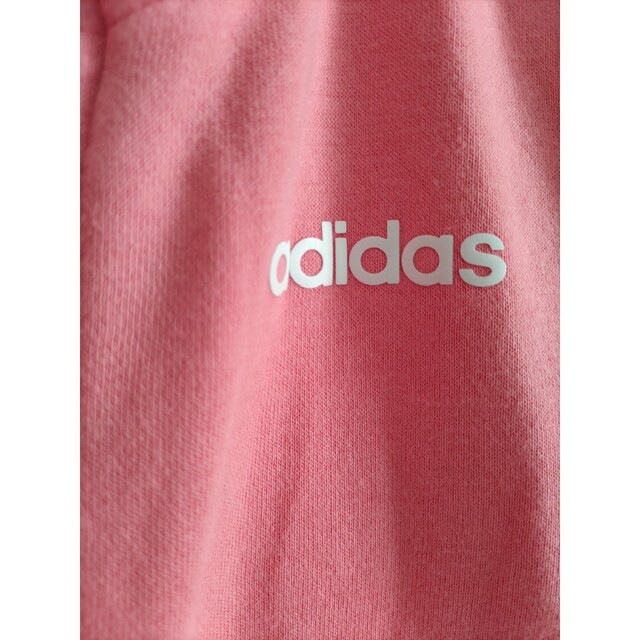 adidas(アディダス)の【一部キズあり】140 アディダスジップパーカー キッズ/ベビー/マタニティのキッズ服男の子用(90cm~)(ジャケット/上着)の商品写真