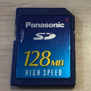 パナソニック(Panasonic)のPanasonic SDカード 128MB(PC周辺機器)