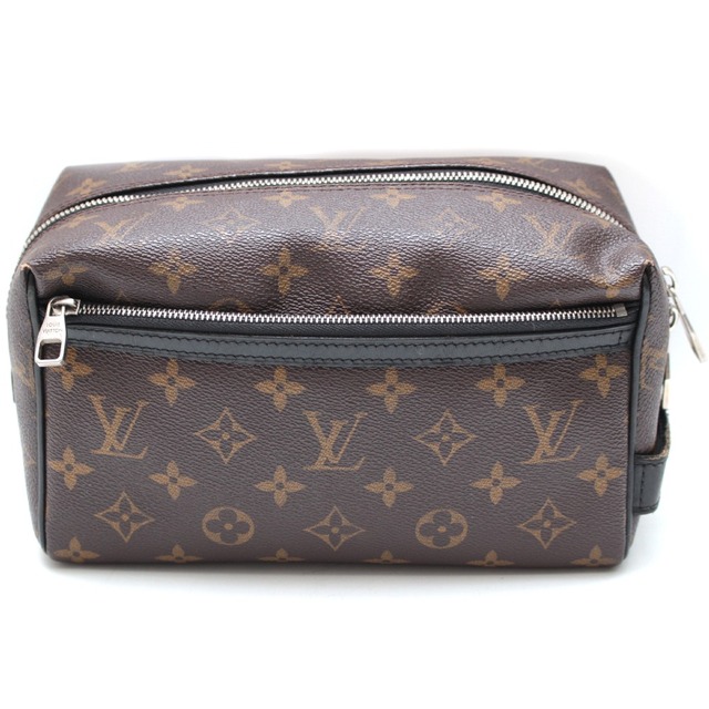 ルイヴィトン LOUIS VUITTON セカンドバッグ
 モノグラム マカサー トゥルース トワレ M40378 ブラウン系