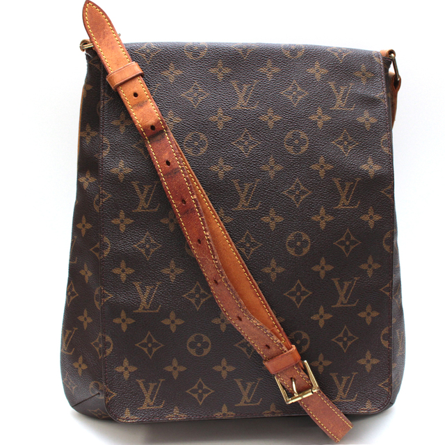 最新デザインの ルイヴィトン - VUITTON LOUIS LOUIS ブラウン M51256 ミュゼット モノグラム ショルダーバッグ VUITTON ショルダーバッグ