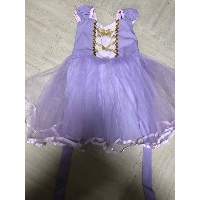 ラプンツェル風　子供110cm キッズ/ベビー/マタニティのキッズ服女の子用(90cm~)(ドレス/フォーマル)の商品写真