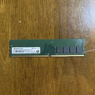 トランセンド(Transcend)の[送料無料] Transcend DDR4 メモリー 4GB(PCパーツ)