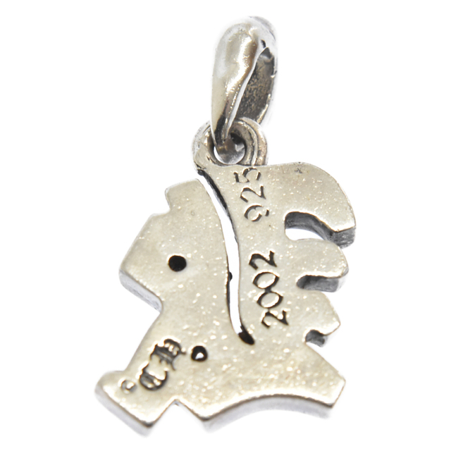 Chrome Hearts(クロムハーツ)のCHROME HEARTS クロムハーツ ALPHABET CHARM/アルファベットチャーム Kイニシャルチャーム/ネックレストップシルバー ※国内ギャランティ付き メンズのアクセサリー(ネックレス)の商品写真