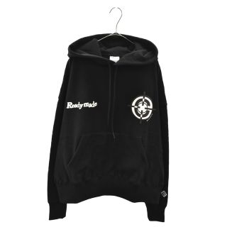 レディメイド(LADY MADE)のREADY MADE レディメイド 22AW CLF TARGET HOODIE ターゲット デザイン プルオーバーパーカー フーディ ブラック RE-CO-BK-00-211(パーカー)