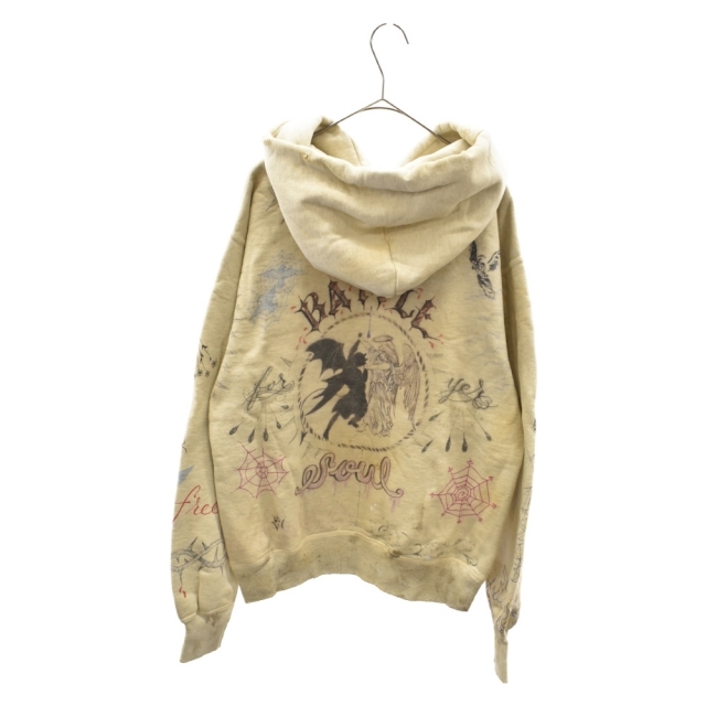 SAINT Mxxxxxx セント マイケル 21AW ×DR.WOO GRAPHIC SWEAT HOODIE