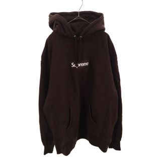 シュプリーム ボックスロゴ パーカー(メンズ)(ブラウン/茶色系)の ...