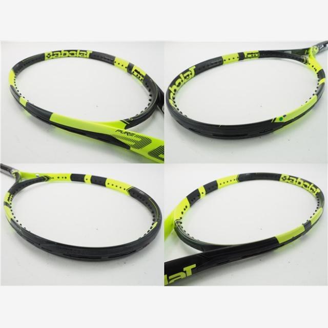 Babolat(バボラ)の中古 テニスラケット バボラ ピュア アエロ 2015年モデル (G2)BABOLAT PURE AERO 2015 スポーツ/アウトドアのテニス(ラケット)の商品写真
