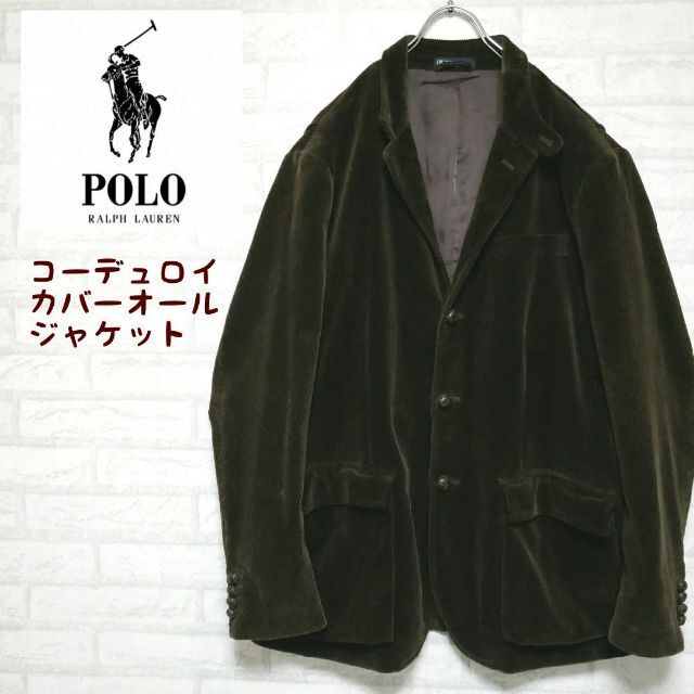 POLO RALPH LAUREN(ポロラルフローレン)のラルフローレン Ralph Lauren コーデュロイジャケット カバーオール メンズのジャケット/アウター(カバーオール)の商品写真