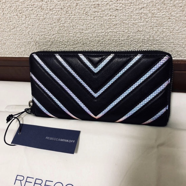 Rebecca Minkoff(レベッカミンコフ)の新品未使用✨レベッカミンコフの本革長財布 レディースのファッション小物(財布)の商品写真