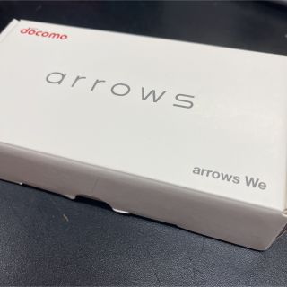 アローズ(arrows)のFUJITSU arrows We F-51B ホワイト♦スマホ新品(スマートフォン本体)