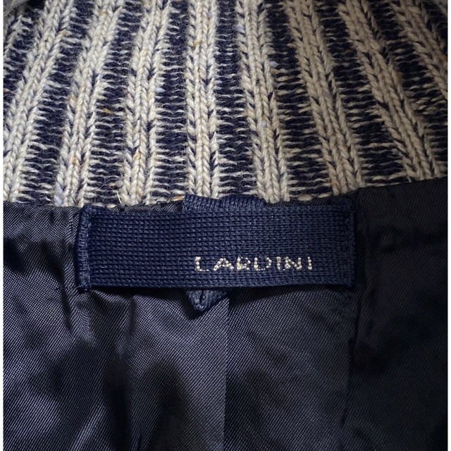 LARDINI(ラルディーニ)の美品 ラルディーニ LARDINI スタンドカラージャケット size/44 メンズのトップス(ニット/セーター)の商品写真