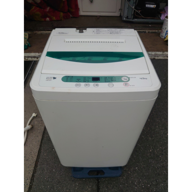 【良品】ヤマダ電機洗濯機 4.5kg 2016年製 風乾燥 関東甲信送料無料