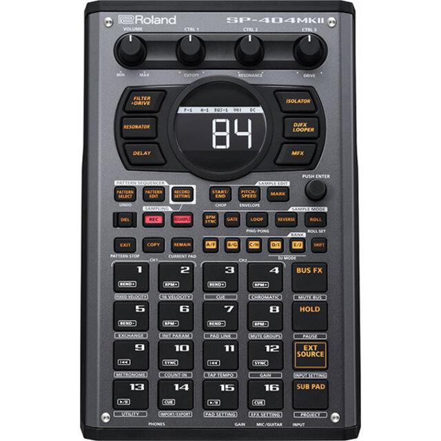 Roland ローランド サンプラー SP-404MK2 楽器のDJ機器(DJエフェクター)の商品写真