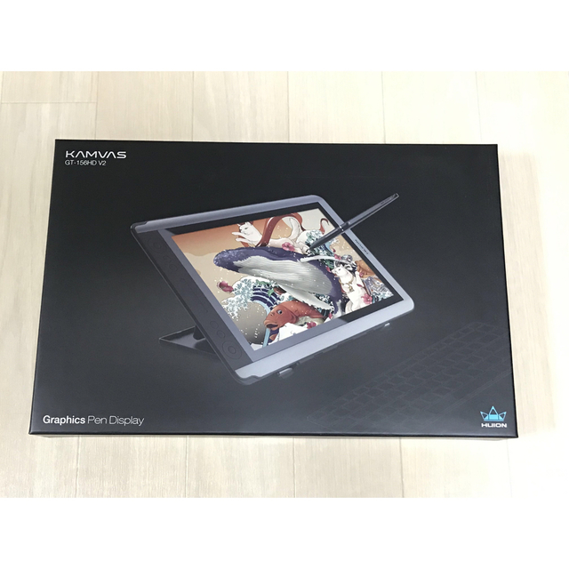 Huion 液晶ペンタブレット　Kamvas GT-156HDV2 スマホ/家電/カメラのPC/タブレット(PC周辺機器)の商品写真