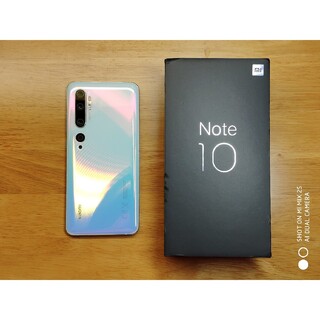 アンドロイド(ANDROID)の【Tsubasa様専用】Xiaomi Mi Note 10 128GB(スマートフォン本体)