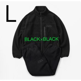 ワンエルディーケーセレクト(1LDK SELECT)のPolartec City Fleece BLACK × BLACK ennoy(ブルゾン)