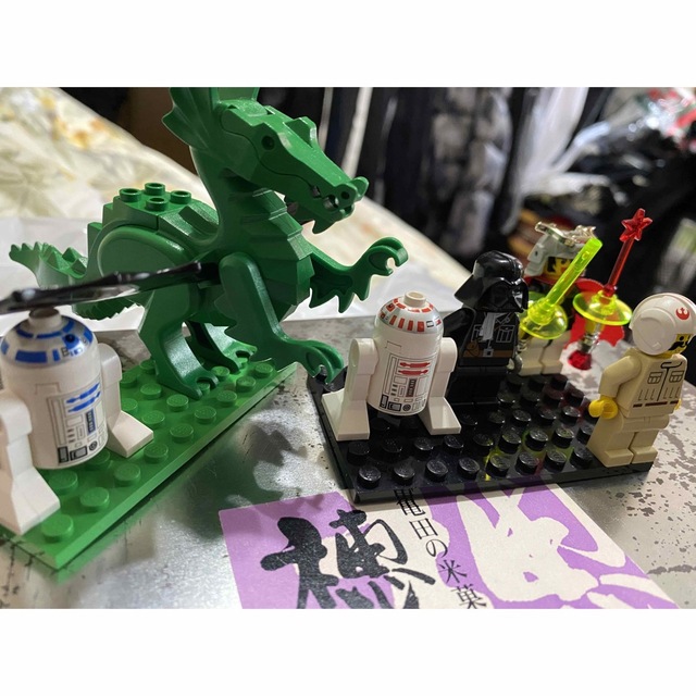 Lego(レゴ)のこれで売れなかったら捨てます　LEGO スターウォーズ　ドラゴン キッズ/ベビー/マタニティのおもちゃ(積み木/ブロック)の商品写真