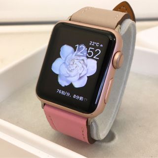 アップルウォッチ(Apple Watch)のApple Watch series1 38mm  アップルウォッチ ピンク(その他)