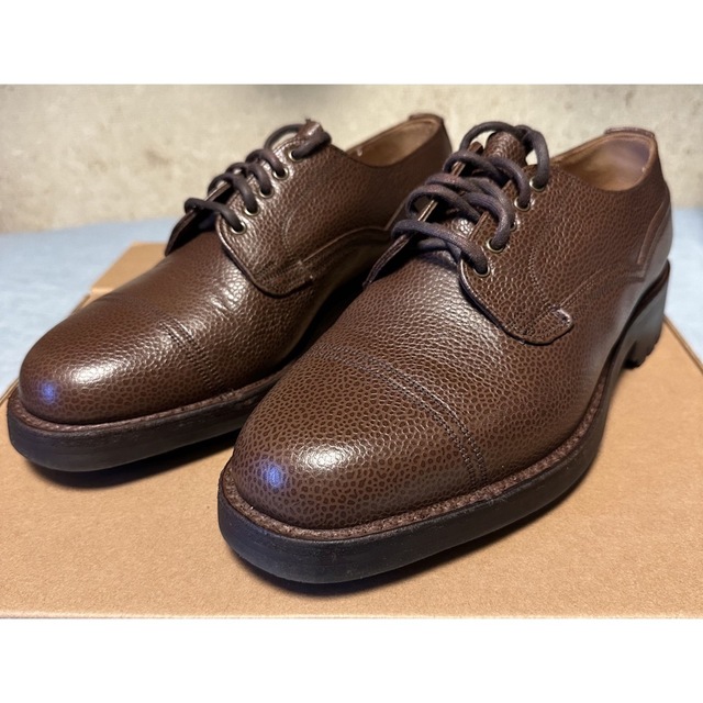 ケンゴン チーニー cheaney ブラウン 美品 シューツリー付き | www