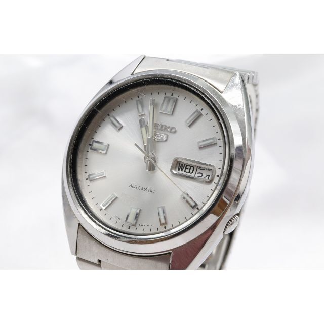 SEIKO(セイコー)の【W20-2】動作品 SEIKO 5 セイコーファイブ 自動巻き 腕時計 メンズの時計(腕時計(アナログ))の商品写真