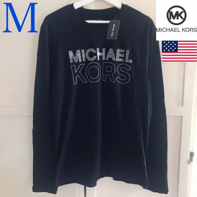 レア 新品 マイケルコース USA ポロシャツ Tシャツ M 黒 elegancecare.com