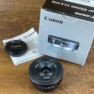 Canon - Canon EF40mm f2.8STM 単焦点レンズ キヤノン