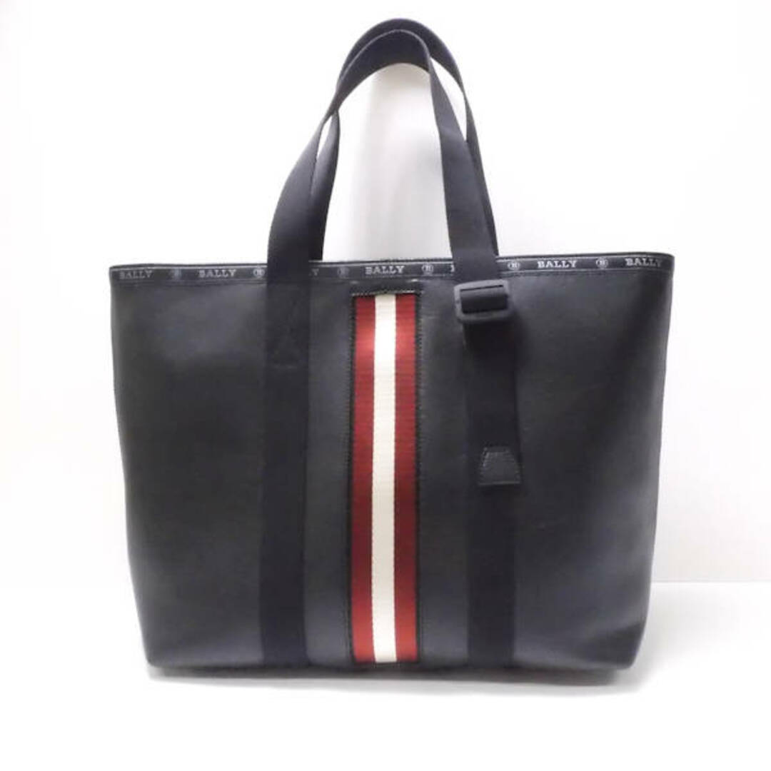 BALLY バリー HARNEY トートバッグ 黒 牛革レザー ロゴ オフィスカジュアル ビジネス 鞄 AU1071W | フリマアプリ ラクマ