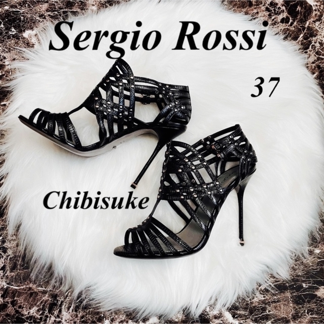 Sergio Rossi(セルジオロッシ)の【未使用】Sergio Rossi☆ピンヒール ブーティ レディースの靴/シューズ(ハイヒール/パンプス)の商品写真