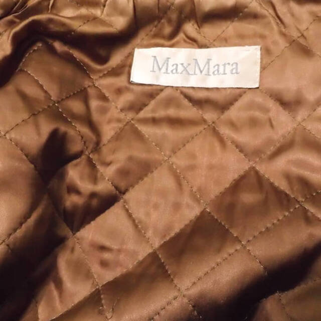 MAXMARA マックスマーラ コート ブラウン系  ウール カシミヤ 白タグ