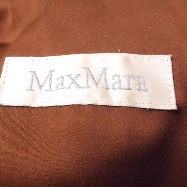 Max Mara(マックスマーラ)のMAXMARA マックスマーラ 中綿コート ブラウン系 42 ポリエステル 他 白タグ ファー AM3680B17 レディースのジャケット/アウター(その他)の商品写真