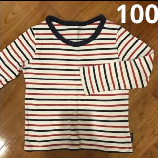 ベルメゾン(ベルメゾン)のベルメゾン　100 ボーダーカットソー(Tシャツ/カットソー)