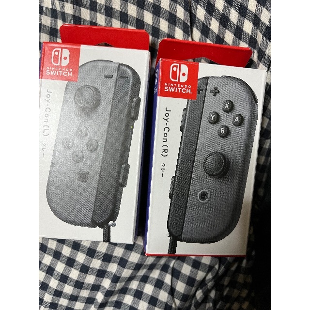 Nintendo JOY-CON (L)/(R) グレー　新品未使用