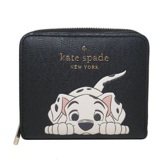 kate spade new york - 【新品】ケイトスペード 二つ折財布 (小銭入れ) K8241 101匹わんちゃん