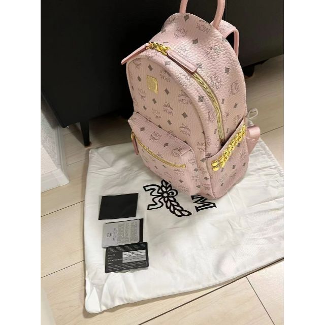 1点物になります。 MCMリュック パウダーピンク - winterparksmiles.com