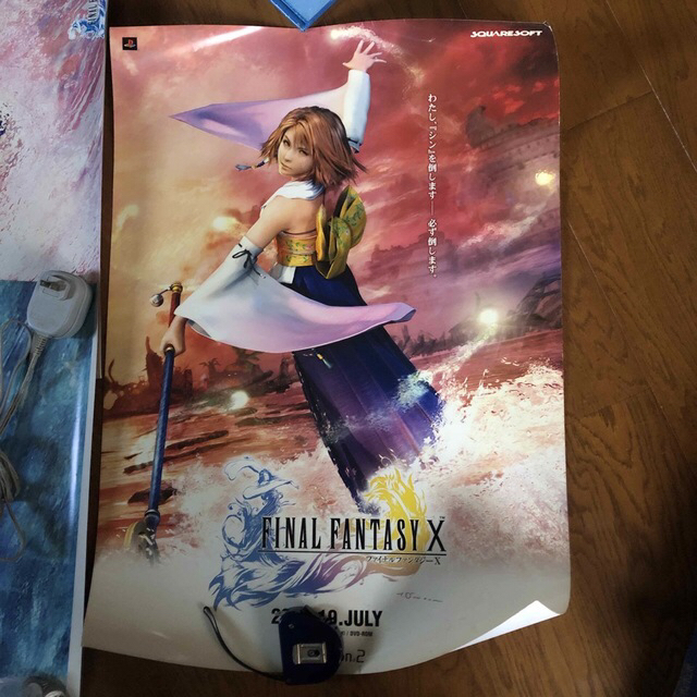 ティーダ ユウナ ポスター ファイナルファンタジーX(FFX)スクウェア