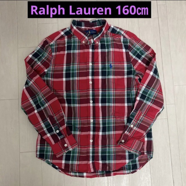 Ralph Lauren(ラルフローレン)のラルフローレン　チェックシャツ キッズ/ベビー/マタニティのキッズ服男の子用(90cm~)(Tシャツ/カットソー)の商品写真