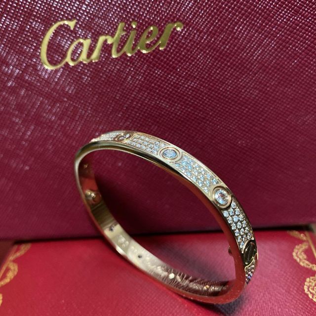 最新 カルティエ ラブブレスレット ローズゴールド - winterparksmiles.com