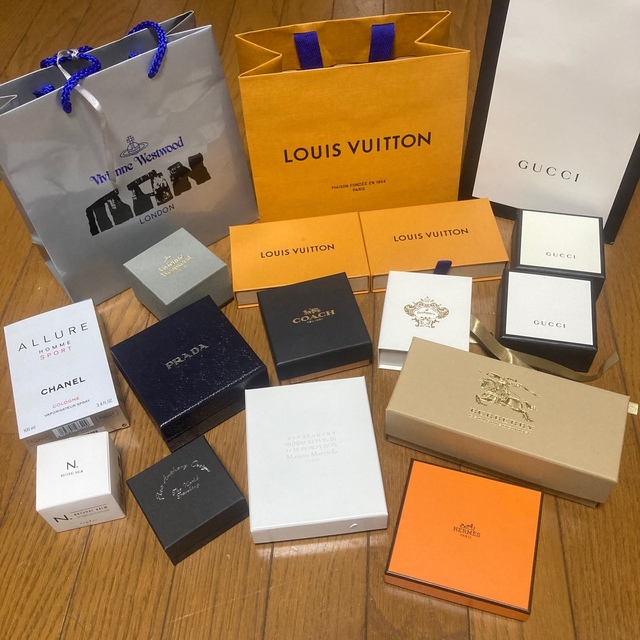 LOUIS VUITTON GUCCI ショップバッグ 空箱