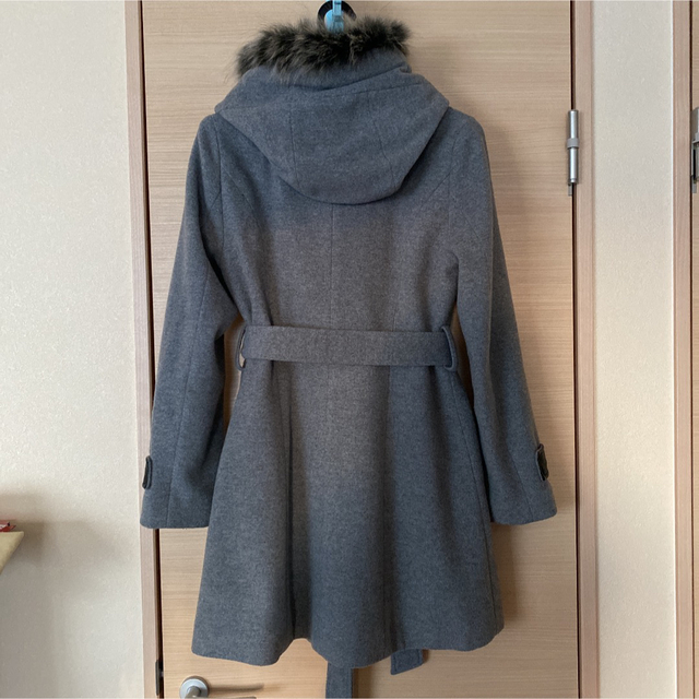 スコットクラブ系 petit Poudre プチプードル ファー付きコート 1