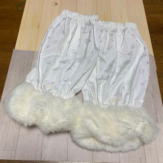 クレージュ(Courreges)のcourreges ☆ボア付き足カバー(ソックス)