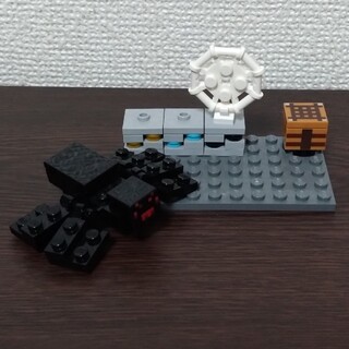 レゴ(Lego)のレゴ　マイクラ　クモ　クモの巣　鉱石など(ゲームキャラクター)