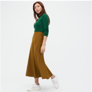 ユニクロ(UNIQLO)のユニクロ マーメイドスカート丈標準83～87cm(ロングスカート)