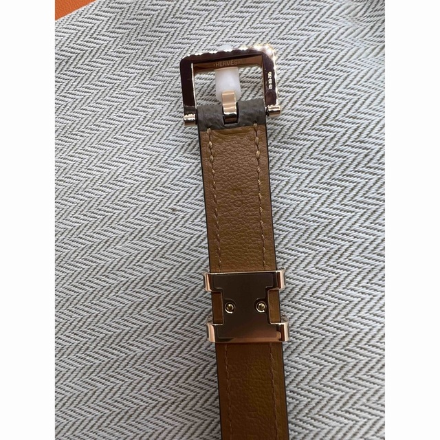 Hermes(エルメス)の新品　エルメスベルト 《ポップH》  エトゥープ  80cm  レディースのファッション小物(ベルト)の商品写真